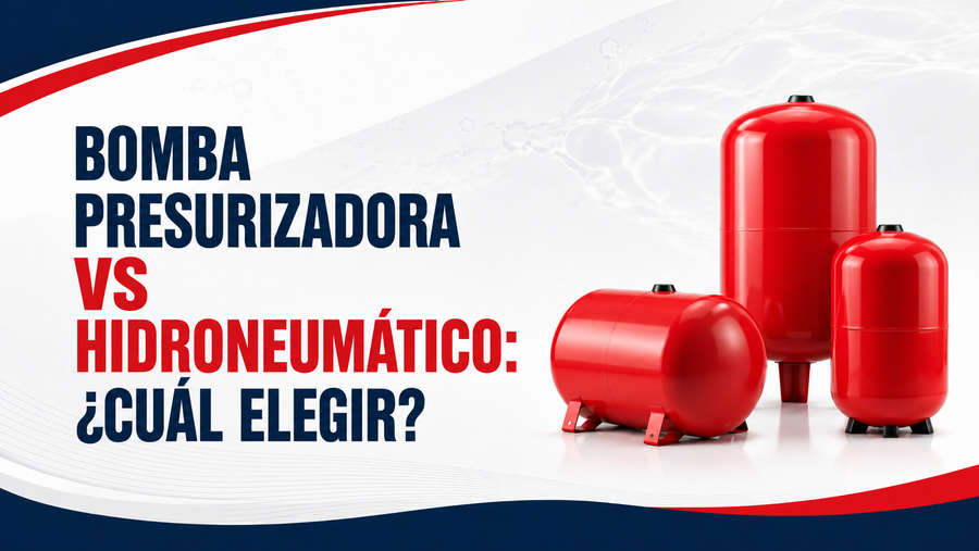 Bomba presurizadora vs hidroneumático: ¿cuál elegir?