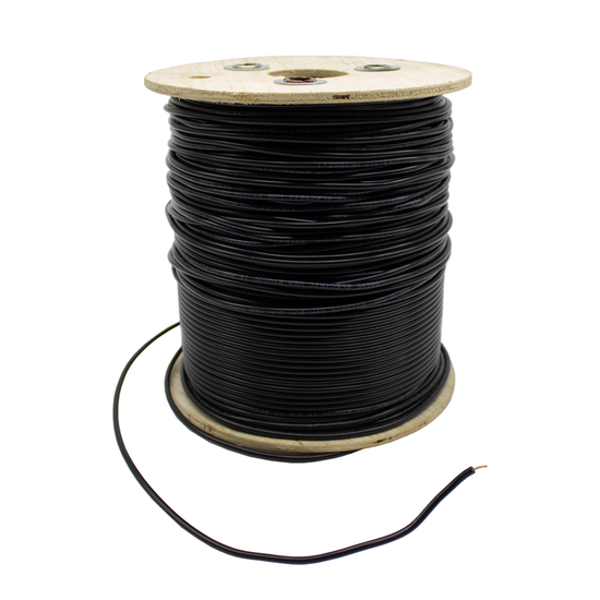 CABLE 18 AWG NEGRO - ROLLO 152 M