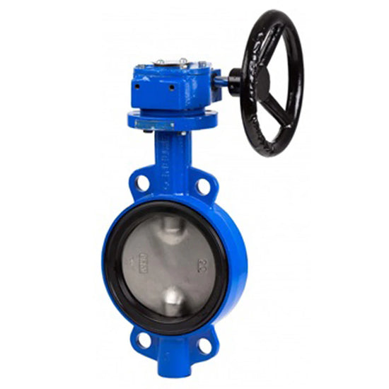 VÁLVULA MARIPOSA CON VOLANTE NORMA DIN / ANSI 6"