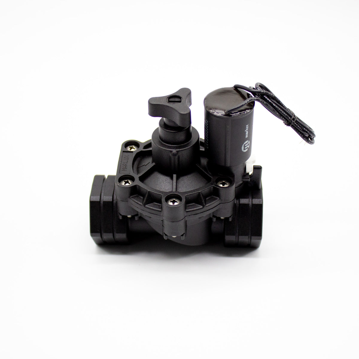 Válvula 24V – 2 Vías Prilux 1" con Control de Flujo