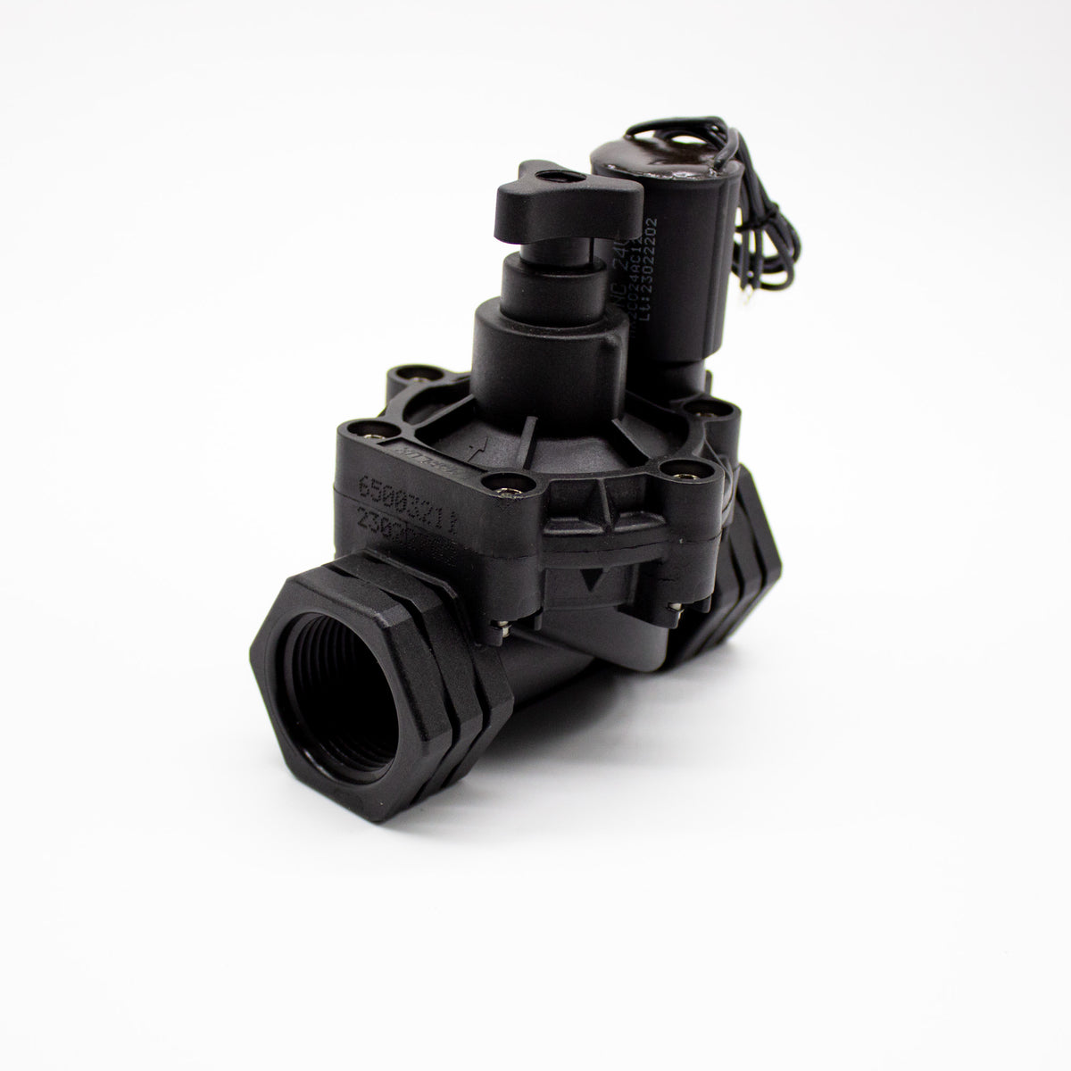 Válvula 24V – 2 Vías Prilux 1" con Control de Flujo