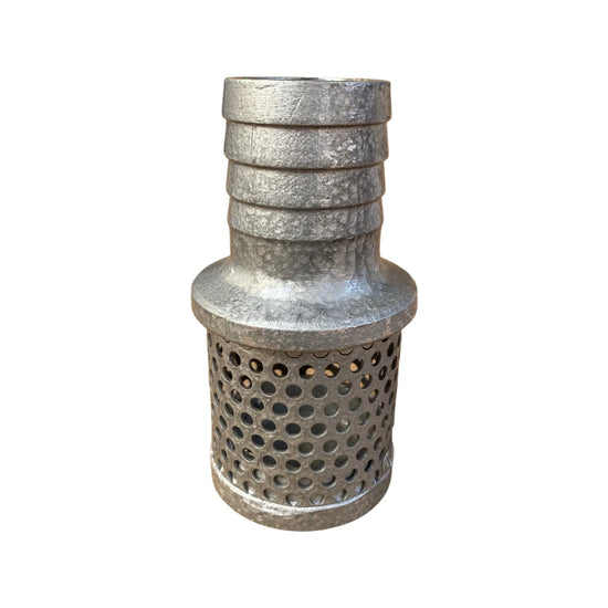 CANASTO SUCCIÓN BOMBA ALUMINIO 2"