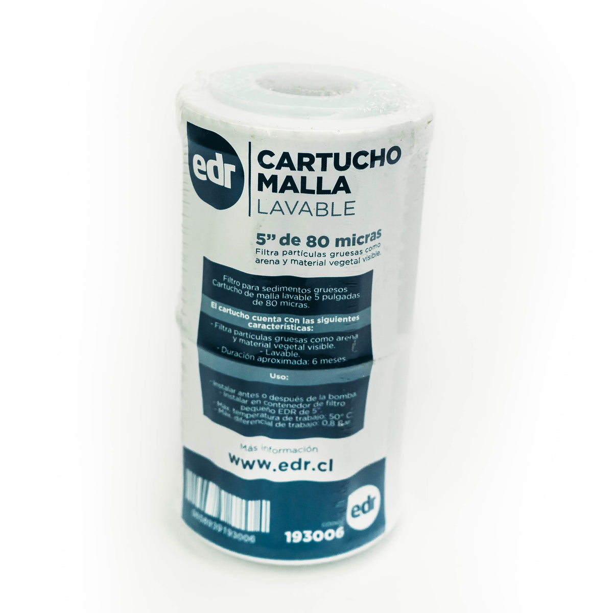 CARTUCHO P MALLA 5" - 80 MICRON