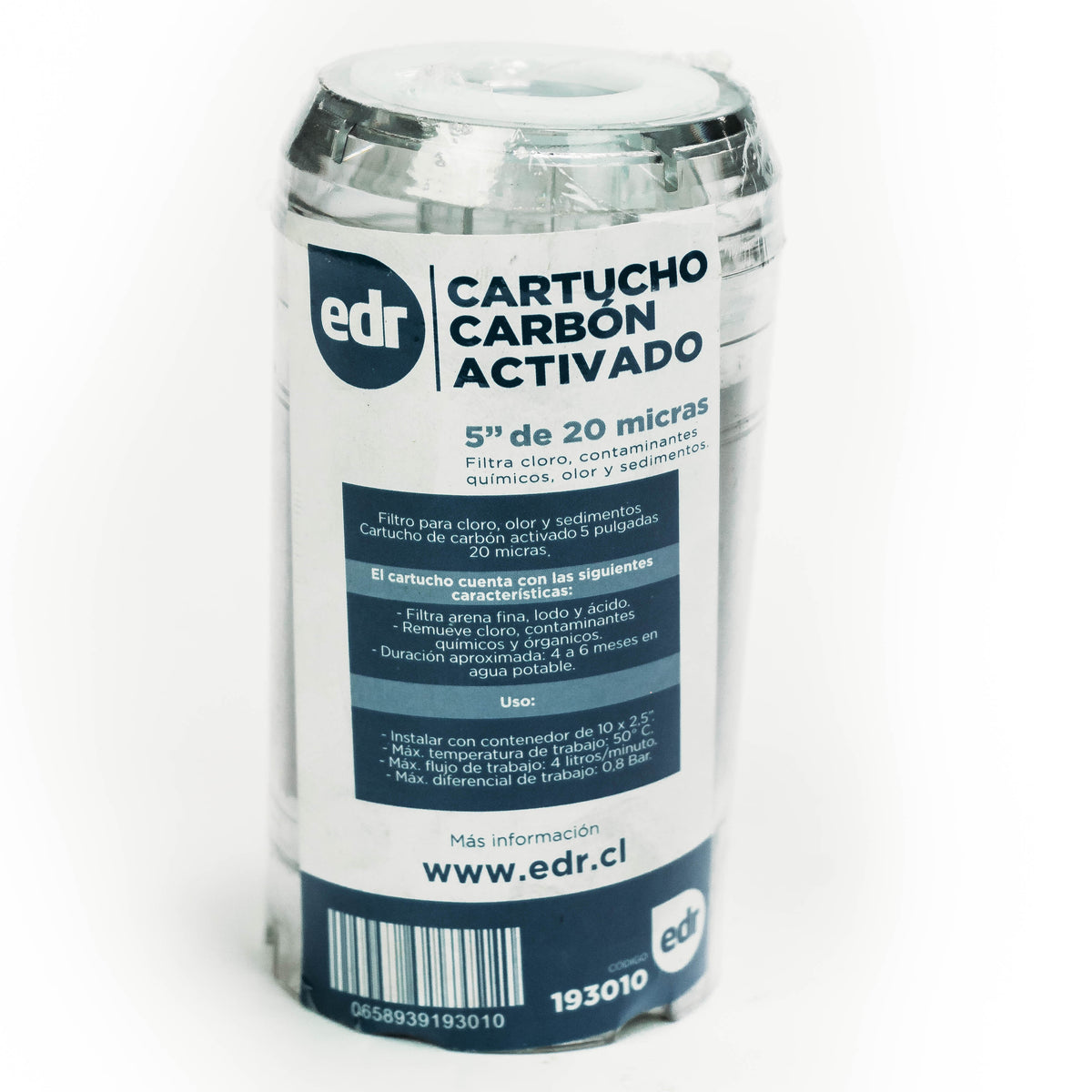 CARTUCHO P CARBON ACTIVADO 5"