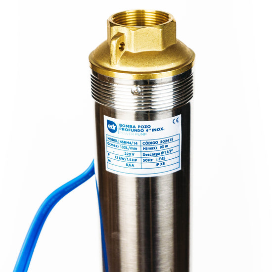 BOMBA POZO PROFUNDO 4SRM4/14 - 1,5 HP 220V - EDR