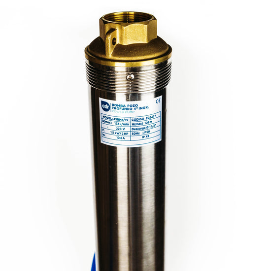 BOMBA POZO PROFUNDO 4SRM4/19 - 2 HP 220V - EDR