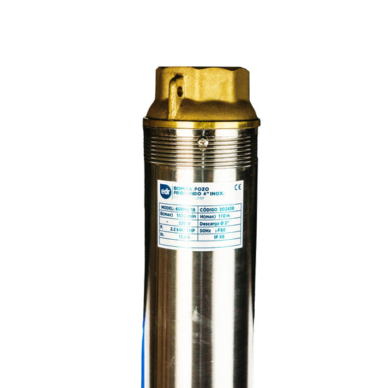 BOMBA POZO PROFUNDO 4SRM6/18 - 3 HP 220V - EDR