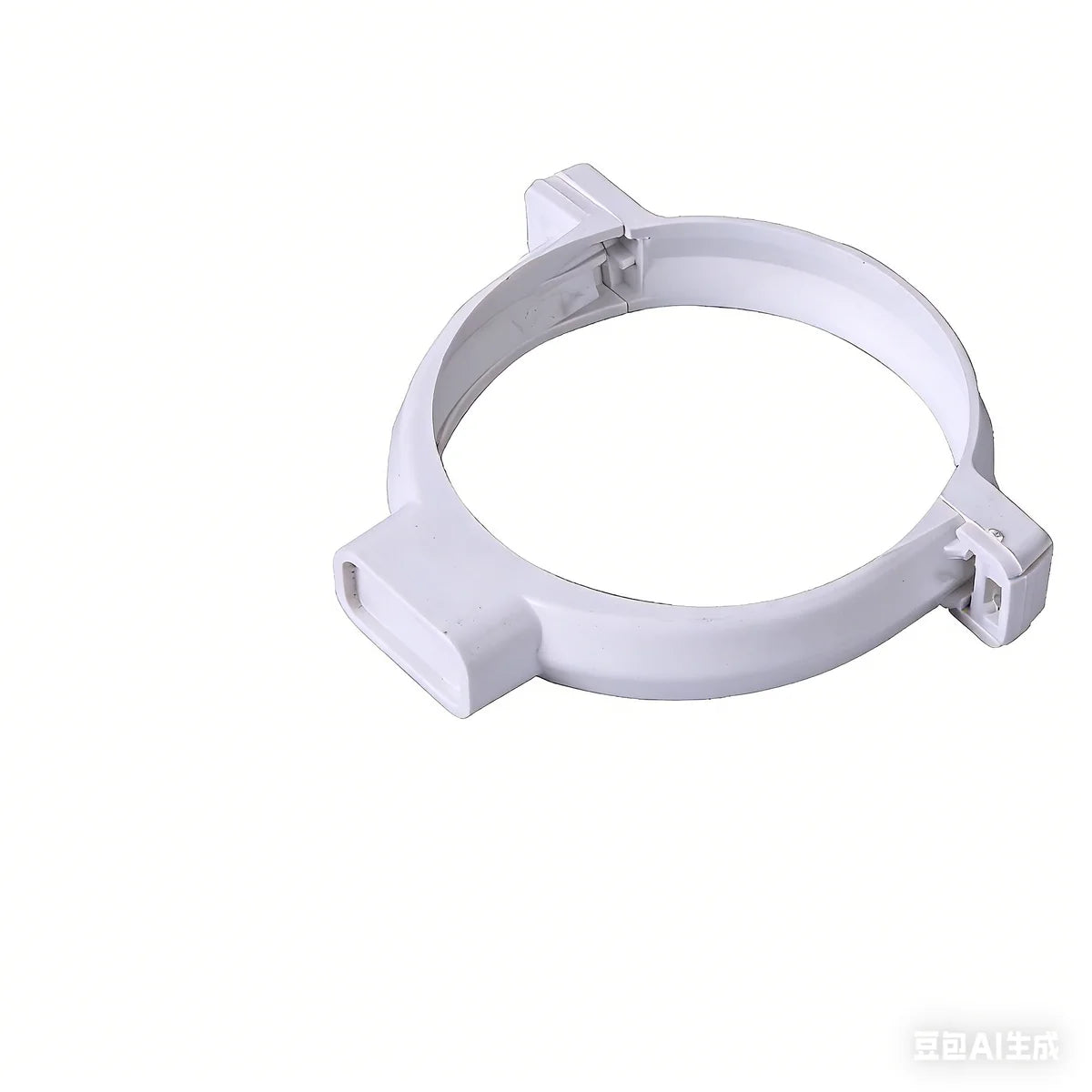 ABRAZADERA TUBO 80MM BAJADA CANALETA BLANCO