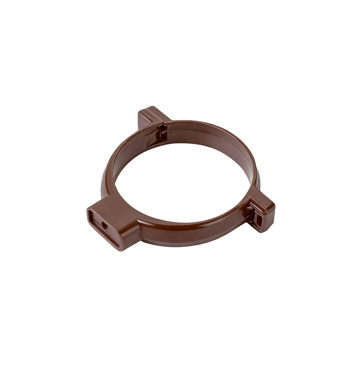 ABRAZADERA TUBO 80MM BAJADA CANALETA MARRON