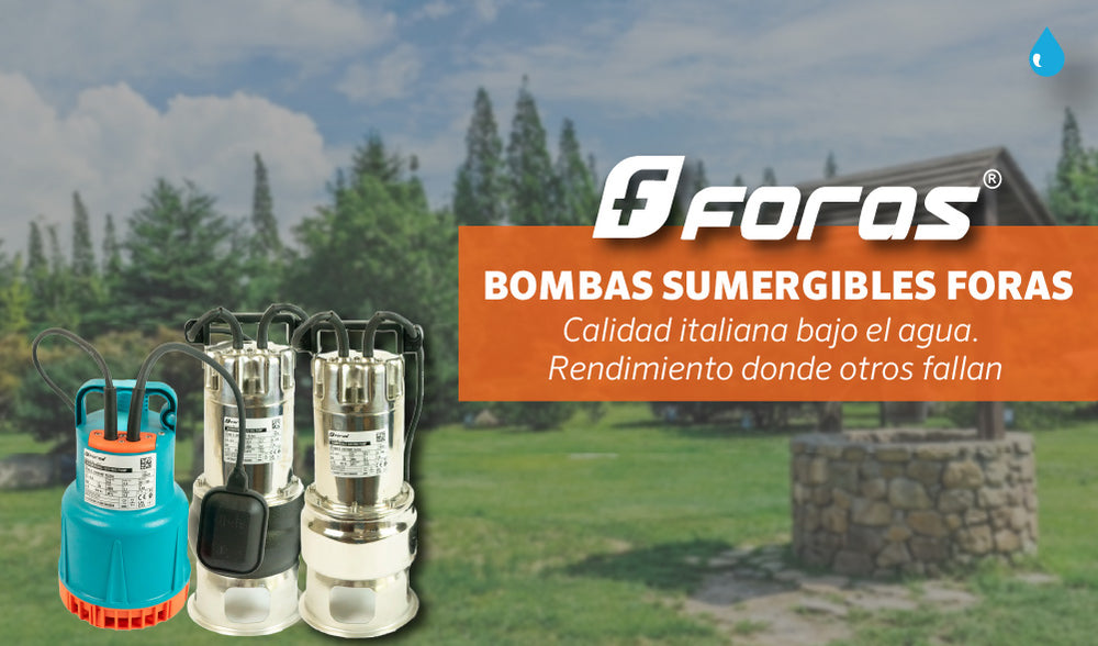 COLECCION BOMBAS SUMERGIBLES FORAS