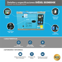 GENERADOR GASOLINA HYLUX