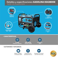 GENERADOR GASOLINA HYLUX