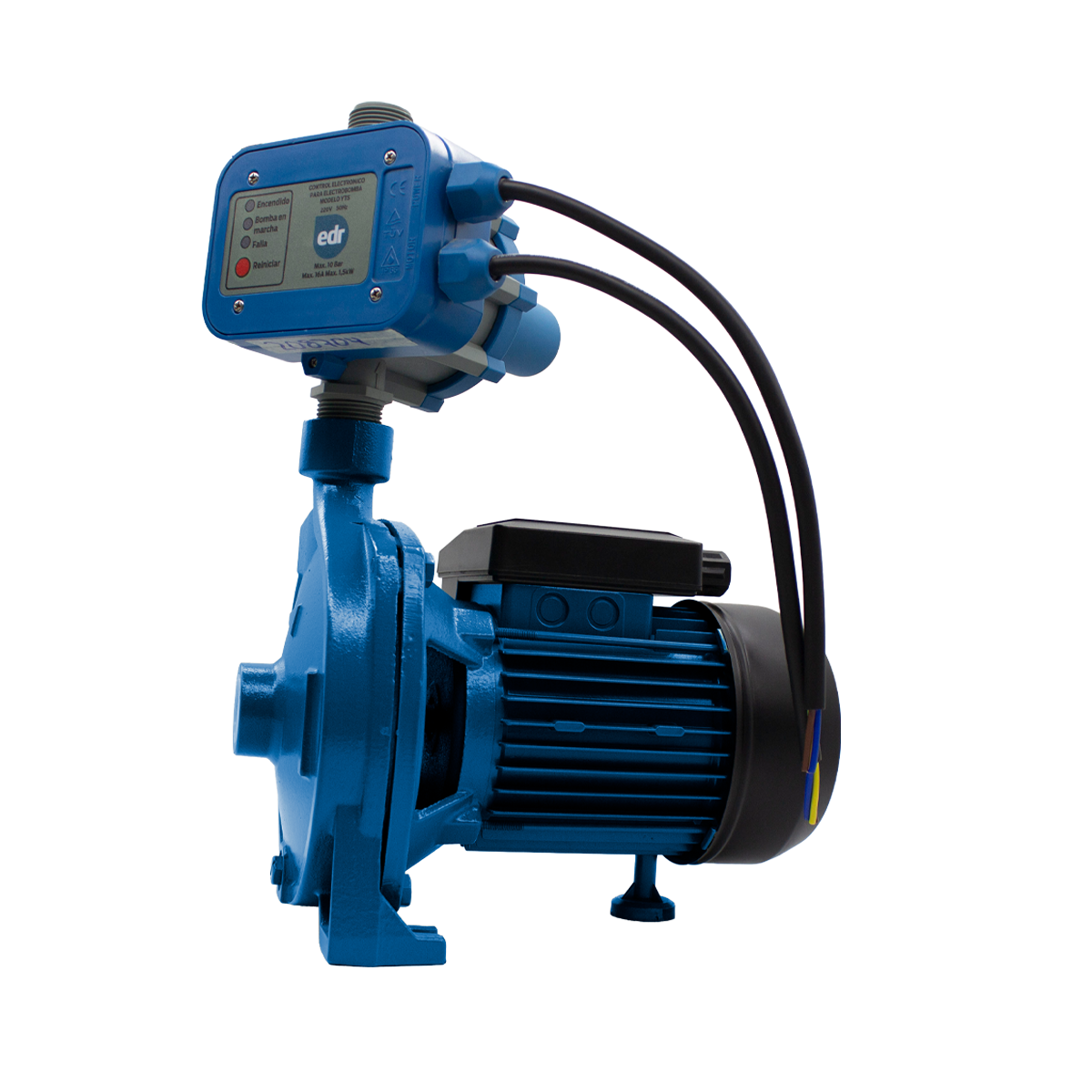 FOTO BOMBA CENTRIFUGA CMP158 MAS CONTROLADOR 2 HP