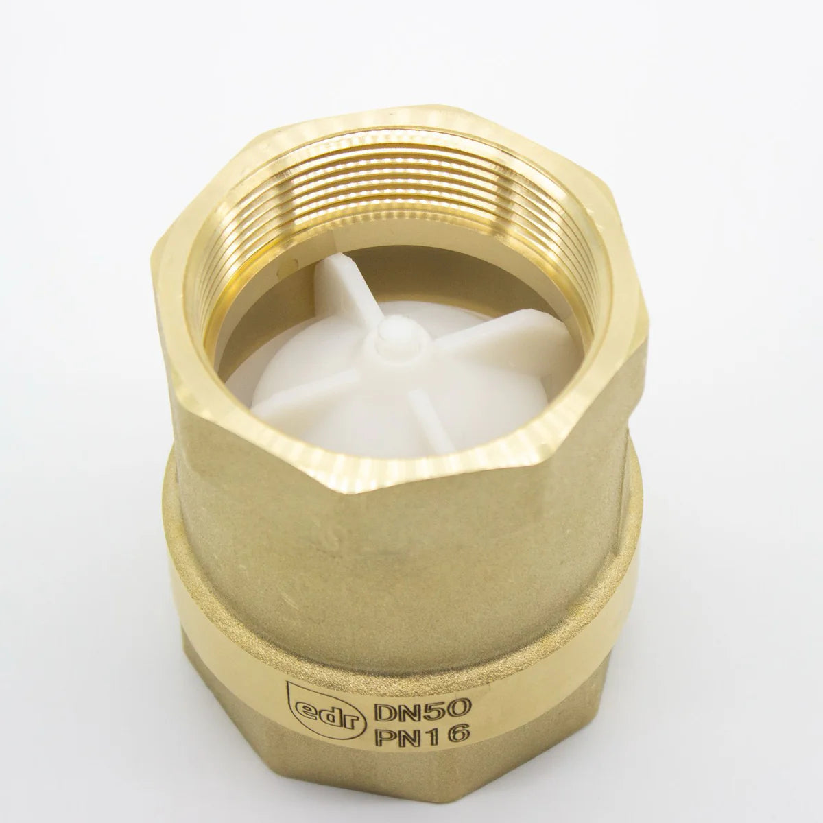 FOTO VALVULA DE RETENCION VERTICAL ASIENTO CONICO PN25