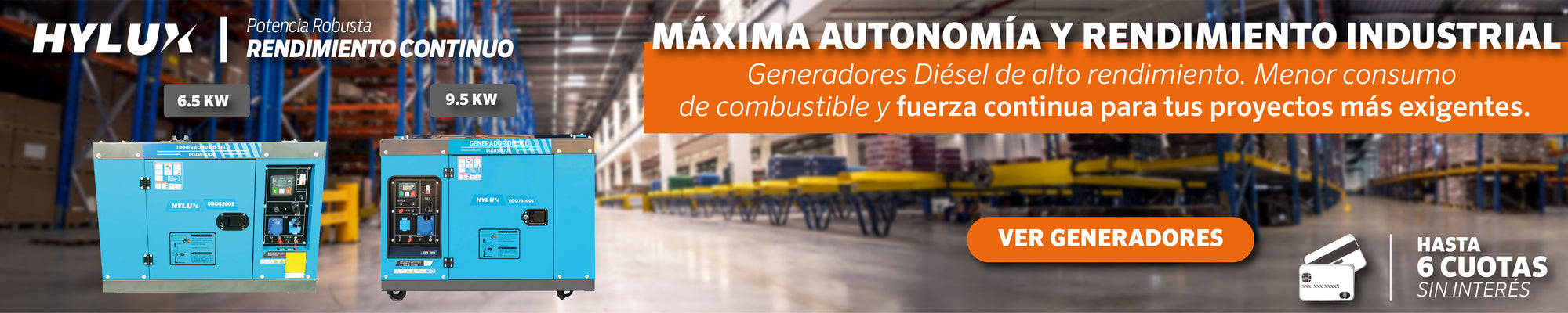 GENERADORES DIESEL HYLUX.