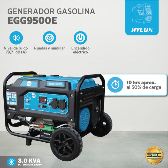 GENERADOR GASOLINA HYLUX