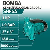 INFORMACION TECNICA BOMBA CENTRIFUGA GRAN CAUDAL SHF6A
