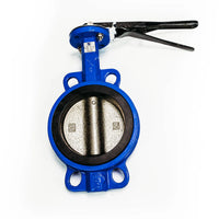 MARIPOSA METALICA CON PALANCA NORMA DIN / ANSI