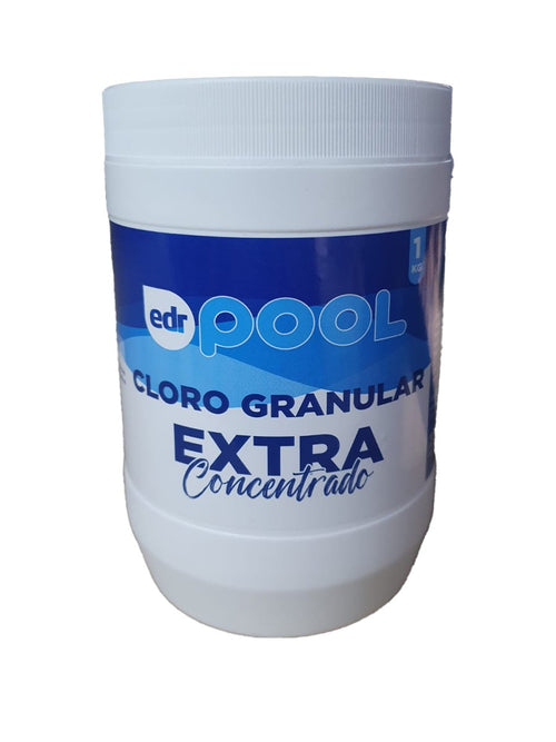 CLORO GRANULAR 1KG - EDR POOL - Hidroshop Chile